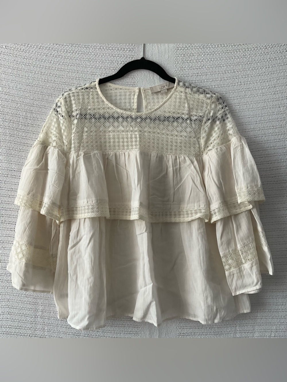 LOFT Ivory  Blouse